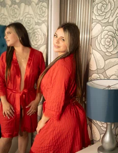 BriannaBunnyy Sexy red ❤️🌸 slika 5