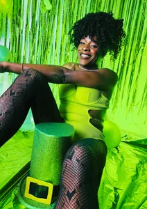 puca_ebony Saint Patrick 🍀💚 Pic 4