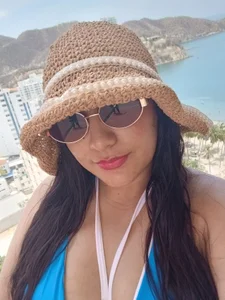 En la playa...