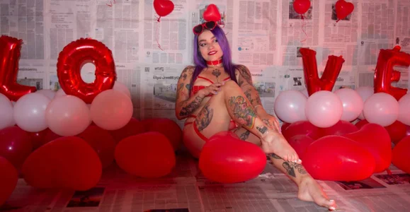 ChloeAllennn Sexy san valentin Foto 3