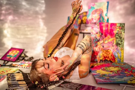 Kitty_arts's 💌My most authentic letter of introduction, I am art, painting, soul and body 🎨💖Nice to meet you ✨ Sex Photo 3