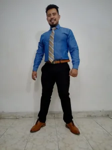 KalethBigDick Blue and black suit office Immagine  2