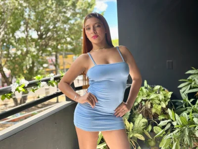 Angelina_Belli blue dress Billede 6