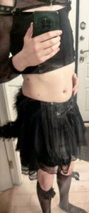 FemboyMiles Goth Femboy Foto