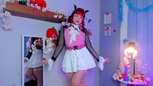 Tiny__Emmy_ Cute Draculaura cosplay🦇 Gambar 3