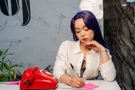 Lilou_albrecht Secretary ready to await your call 圖片 6