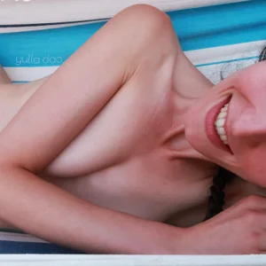 yulladao hamac bleu et rose Pic 3