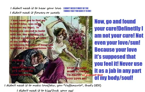 Imperatriza: Message for "those" from my past for when/if they will try to give/tell me things..... ( фото)