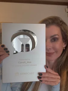 Caroll_Ass Thanks to the fans, followers, friends, and Stripchat for another achievement! Pic 3
