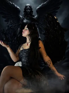 hallowen raiben de Raven_Blue_  3 Imagens