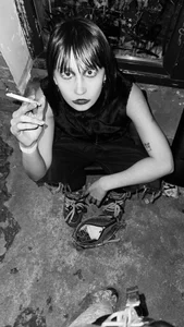 bigbabykiki black and white sensual Pic