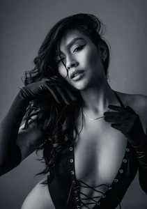 TanyaBello's sexual blanco y negro Sex Photo 4