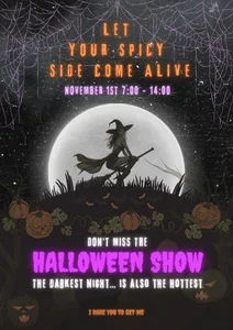 Samaantha-White Halloween Show 😈🔥 Pic