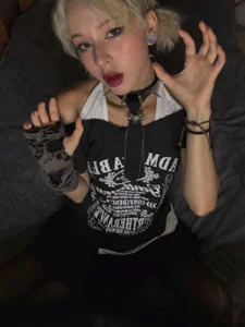 EvaTequilaDry's Goth girl Sex Photo 5