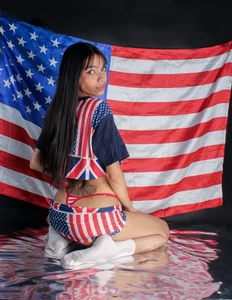 AMELIELEONE Happy 4th of July🔥💗 Pic 3