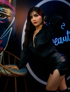 Megan_mooree_ Black Outfit🖤 Pic 6