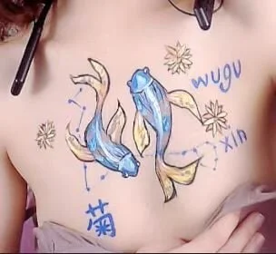 littleRabbit_515 高富帅国王专属人体彩绘 Pic 5