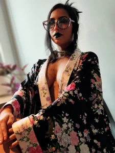 Nyx_Blackmoon Black kimono. Dark lips. Calm energy 사진 6