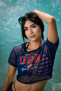 Celestee4 Happy Independence Day!💙❤️🤍 Pic 9