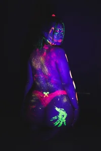 arisantana Body paint 😈🤡🖌 Pic 5