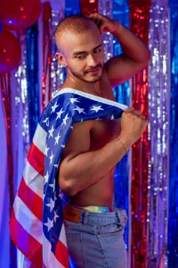 magnusclark With the flag wandering and my attitude to the limit !!!!! July 4 !!!! Foto 2