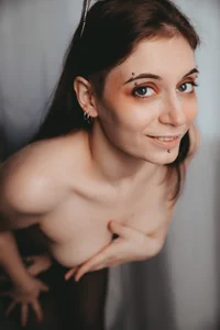 My blue eyes without glasses