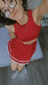 damianna_ Cheerleader Cosplay💜 Pic 3