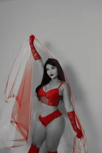 ValeriaRoldanX red, like the desire I have for you รูป  4