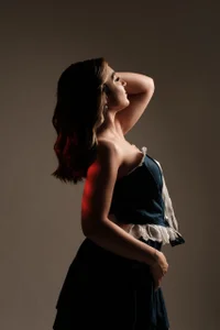 ZyvessiaGlessia Jeans suit Poză 6