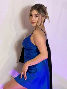 EveBensonX Blue E L E G A N C E Pic