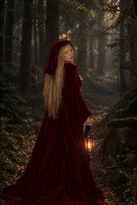 Giigii_Hadiid_ Do you like this Little Red Riding Hood? 🎃🍬🍭 Pic 2
