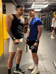 jacksonandmatt photics in the gym Pic