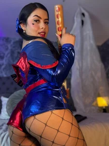 harley quiin costume 💙💘 de Isabella_Rios_  6 Imagens