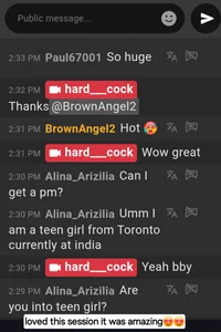 hard___cock Glimpse from a live chat Immagine  3