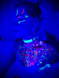 Palmer-Foster 💙💜🖤Neon color for dDY 💙💜🖤 Pic