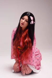 folinskayyyaのcosplay Nezukoの 5枚の写真