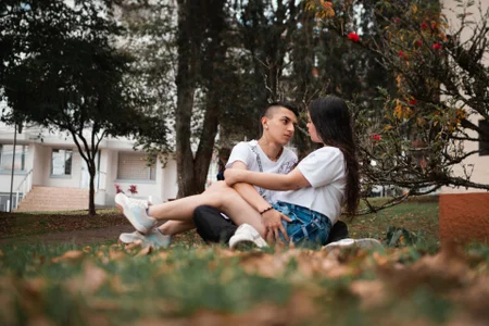 NickandAbby_ Where nature hugs us, our love blooms even more зображення