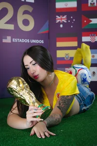 let's enjoy the world cup together 😈⚽ de Milu_ballmer  3 Imagens