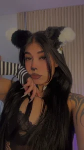 dolly_raven Feline look perfect body 🐈‍⬛💋 사진 6