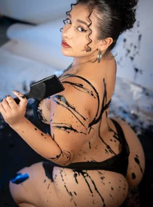 viiolett_lee I want you to fill me with the paint from your brush🥵 Foto 3