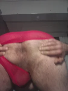 Xauencaliente: Enseño todo con ropita muy sexy roja transparente ( 4 фото)