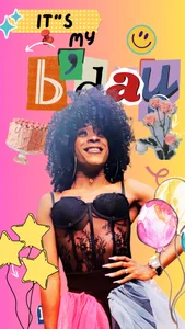 puca_ebony On my birthday I congratulate me for being brave, strong and happy. I congratulate myself for contin Foto