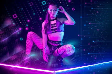 babi_vale: Cyber Girl 🔷 ( 4 фото)