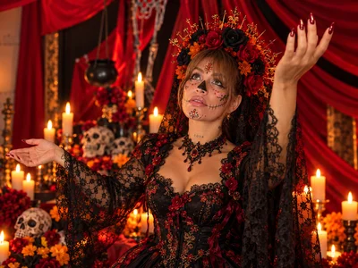 Maye_U 💀 Catrina Is Calling You 🌹 Pic 5