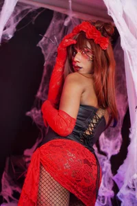 Scarlett_Hot5 Halloween Sexy 🖤 Foto 4