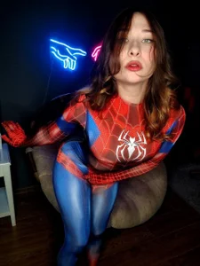 VikaCherry Let's do good deeds together with Spider-Girl Pic 3