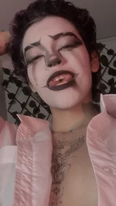 Anny_Kiitty: Goth girl 🖤 ( 5 фото)