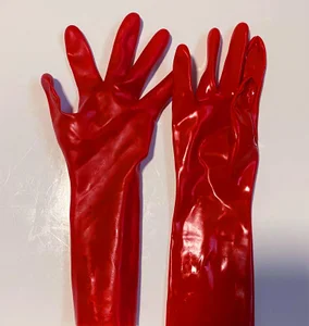 auroralatexprincess Gloves & toe socks Pic 6