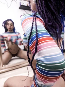 Iris__77 Sexy tattoos + tight pantyhose + big ass, cosplay Pic 3