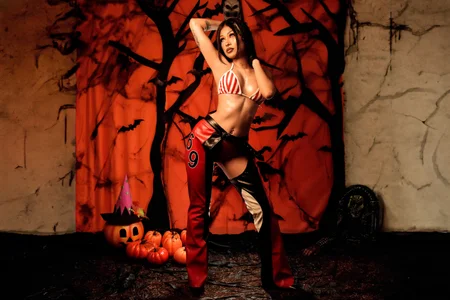 MeganWally Megan Aguilera for Halloween 😈🔥 Billede